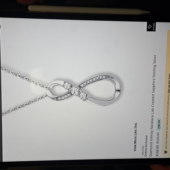 Infinity Necklace - Picture 5 of 5